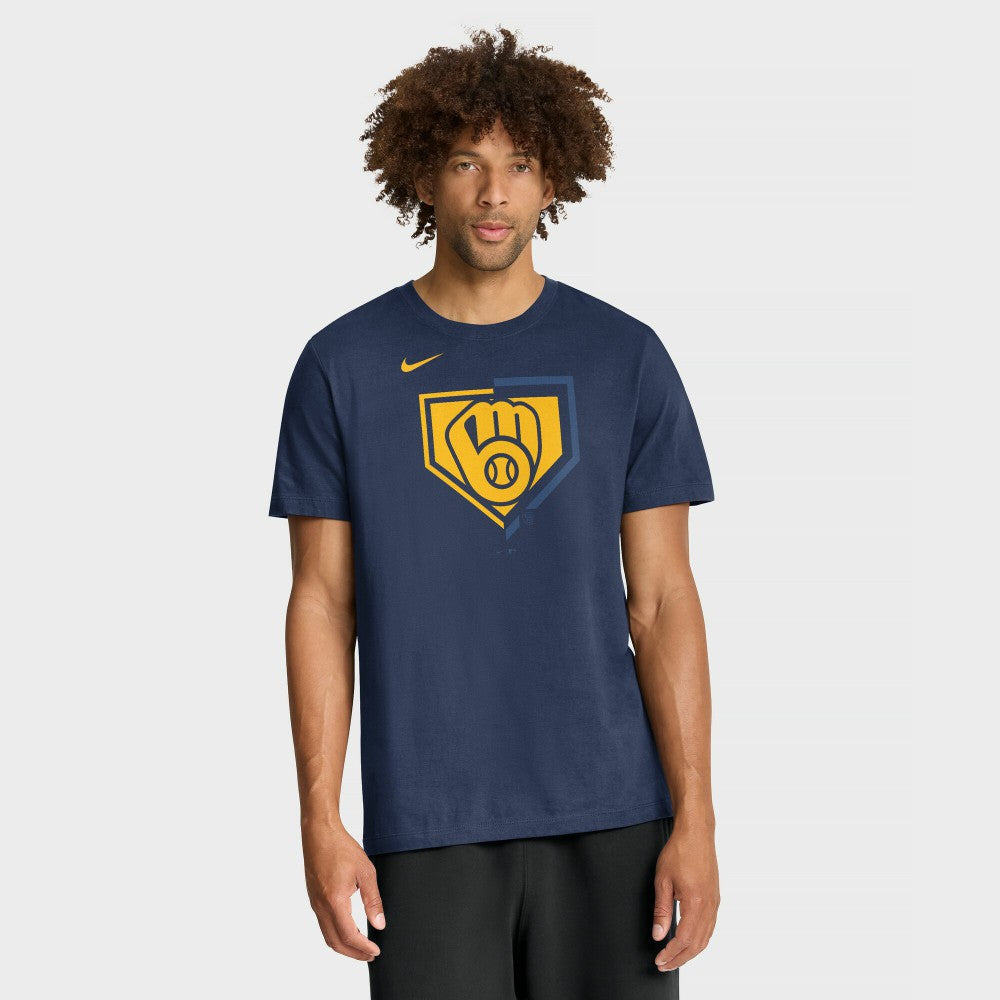 Milwaukee Brewers Nike Icon T-Shirt Online