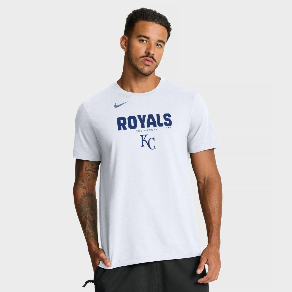 Kansas City Royals Nike Bold Team Name T-Shirt On Sale