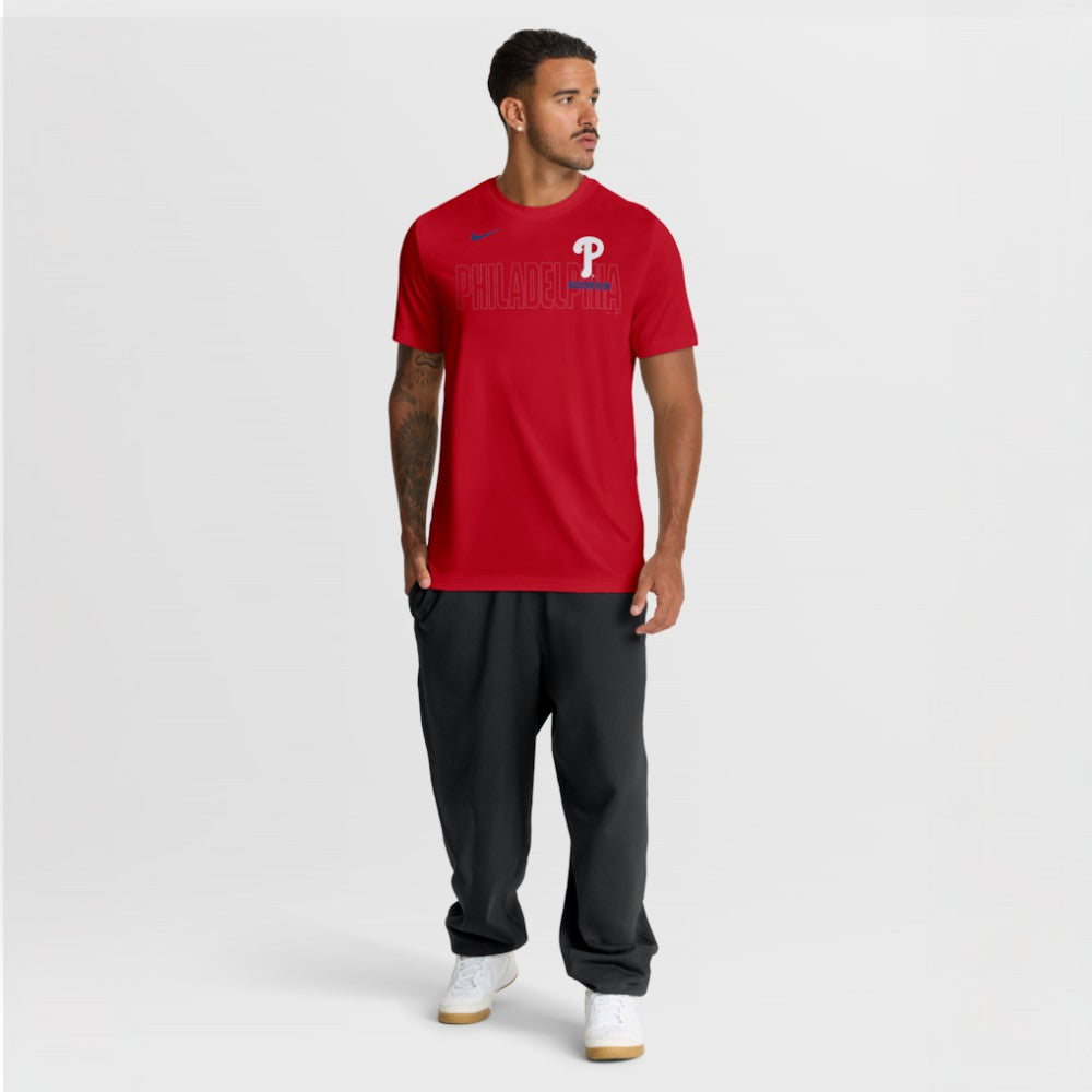 Philadelphia Phillies Nike Knockout Team Legend Dri-FIT T-Shirt Sale