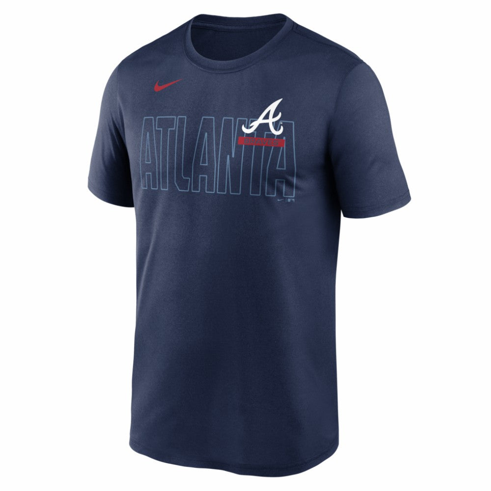 Atlanta Braves Nike Knockout Team Legend Dri-FIT T-Shirt On Sale