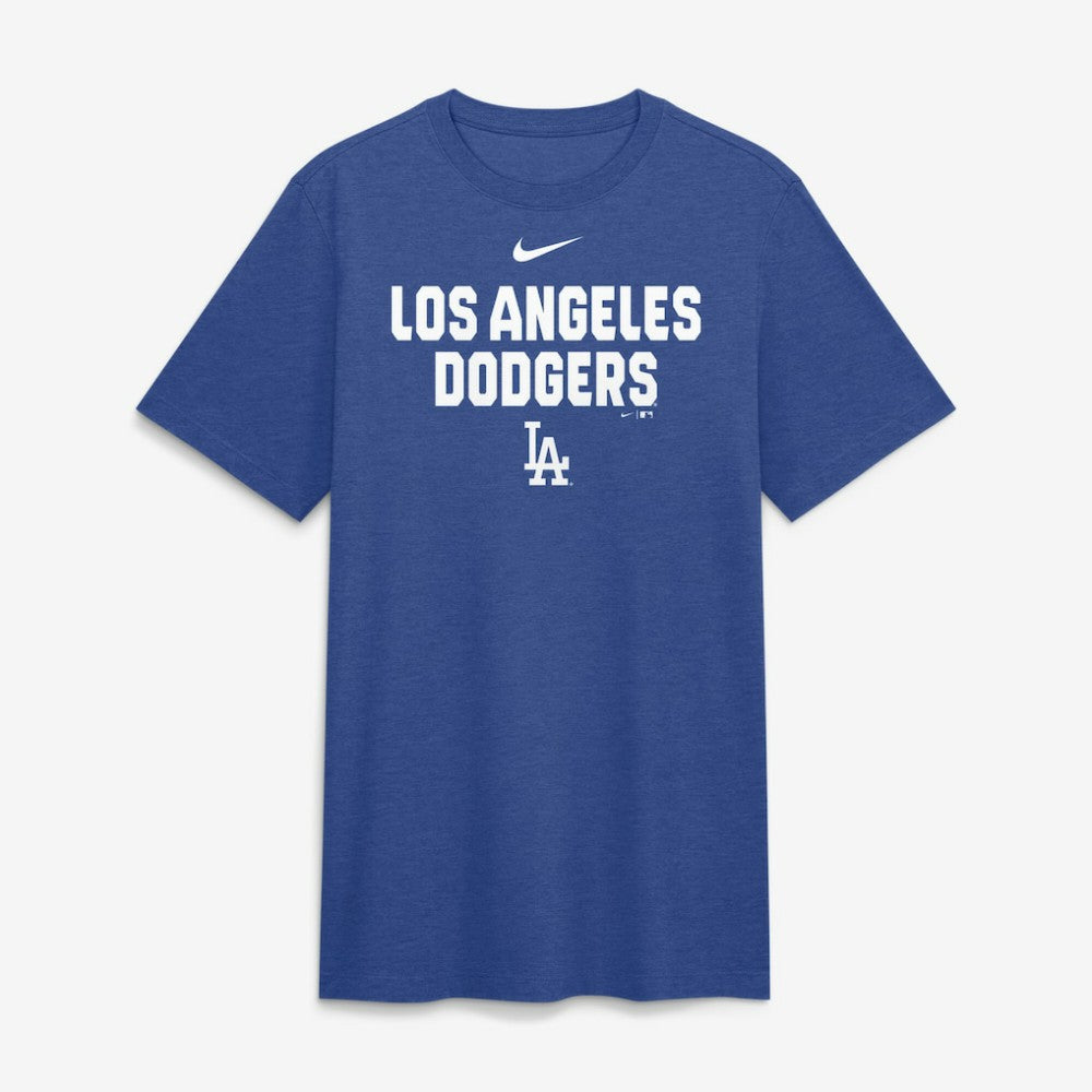 Los Angeles Dodgers Nike Stacked Tri-Blend T-Shirt Sale