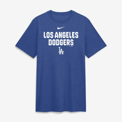 Los Angeles Dodgers Nike Stacked Tri-Blend T-Shirt Sale