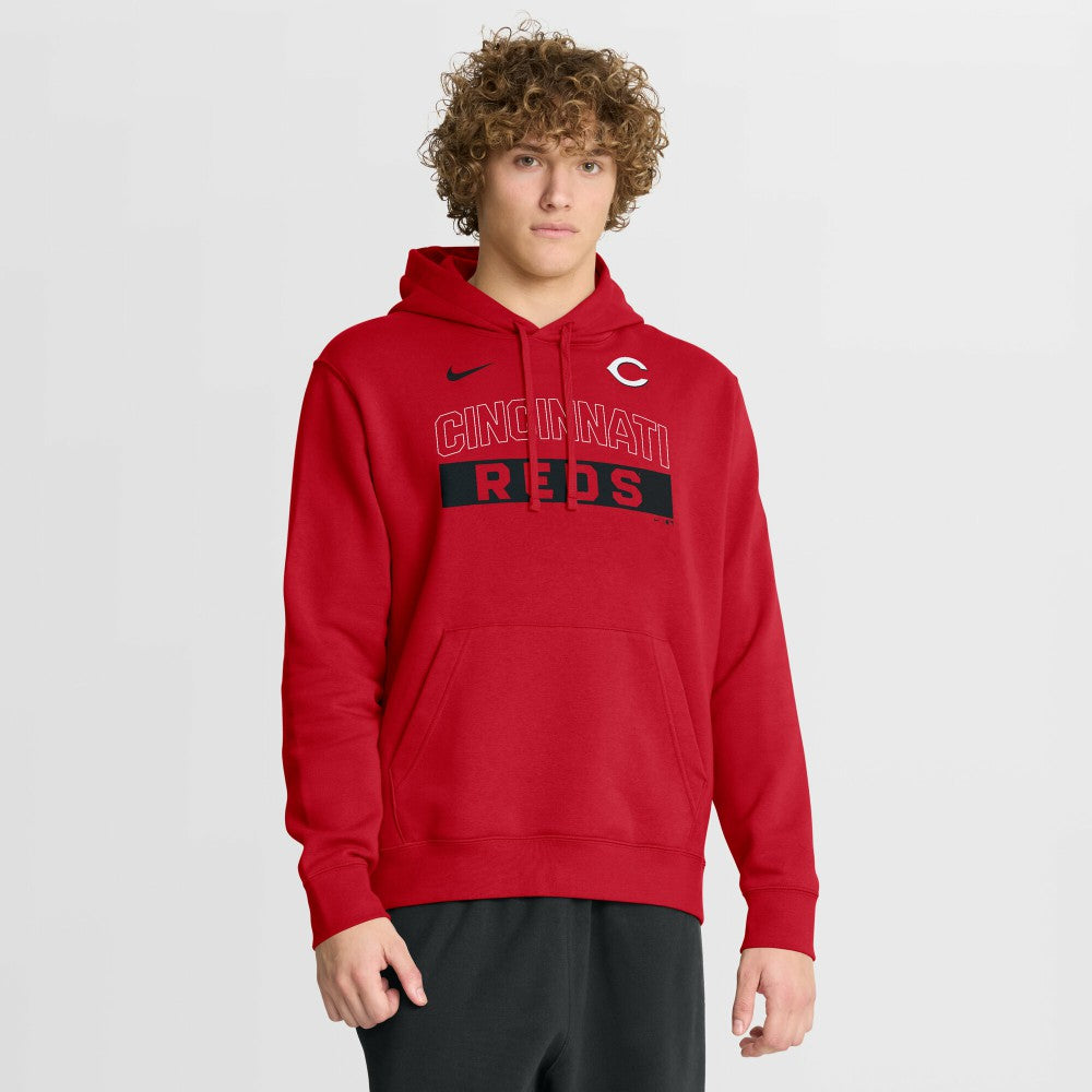 Cincinnati Reds Nike Primetime Club Hoodie Clearance