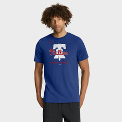 Philadelphia Phillies Nike Tri-Blend Logo T-Shirt Clearance