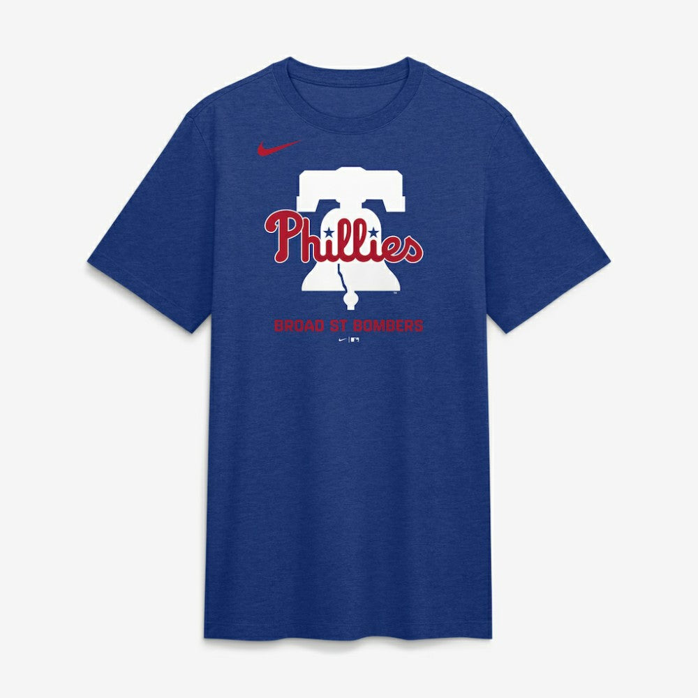 Philadelphia Phillies Nike Tri-Blend Logo T-Shirt Clearance