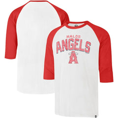 Los Angeles Angels '47 City Connect Crescent Franklin Raglan 3/4-Sleeve T-Shirt Online
