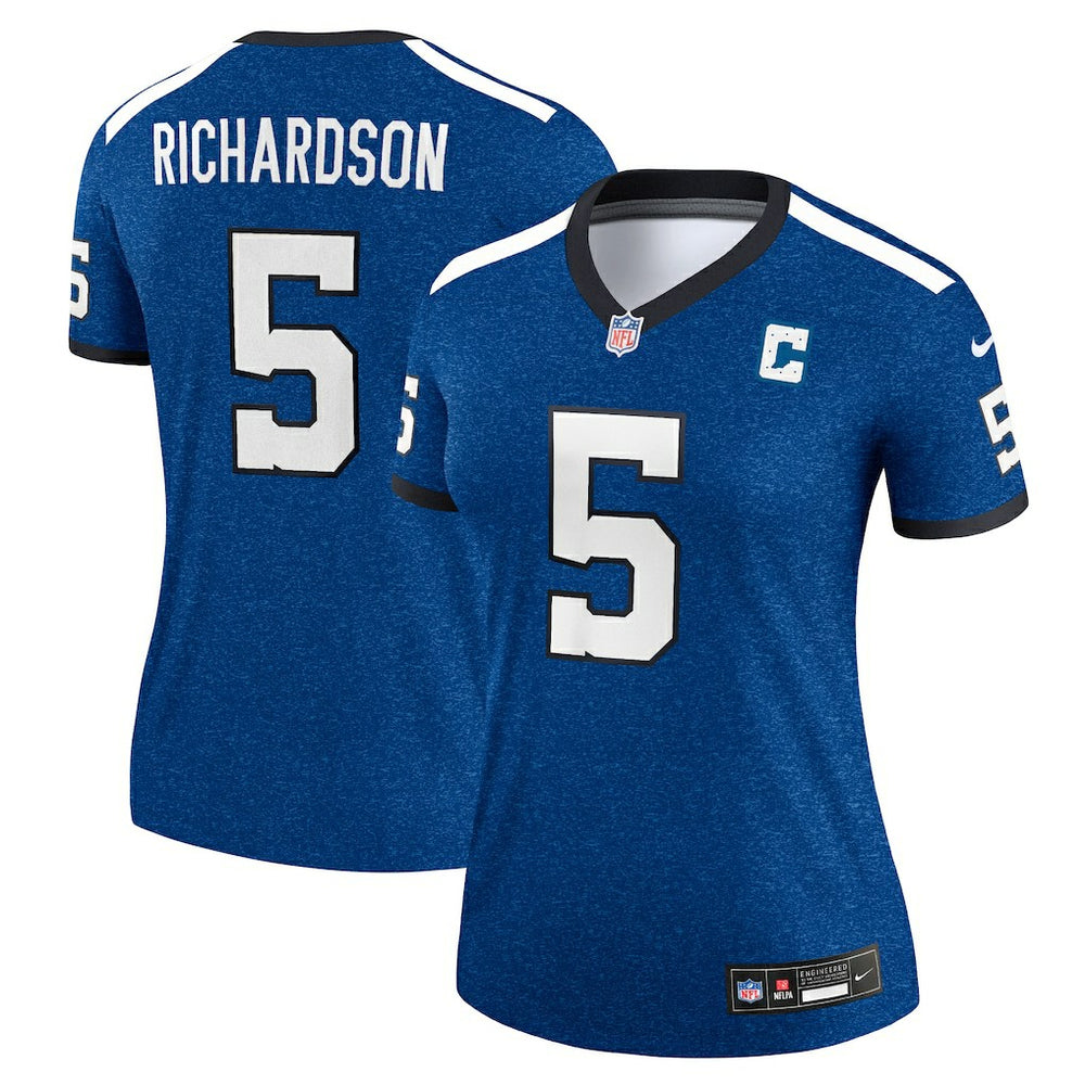 Anthony Richardson Indianapolis Colts Women's Alternate Legend Player Performance Top Royal - Nike
