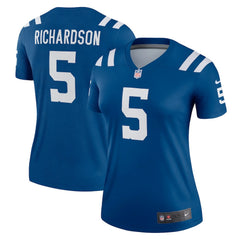 Anthony Richardson Indianapolis Colts Women's Legend Player Performance Top Royal - Nike