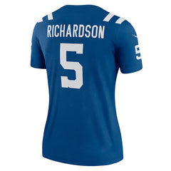 Anthony Richardson Indianapolis Colts Women's Legend Player Performance Top Royal - Nike