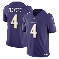 Zay Flowers Baltimore Ravens Vapor F.U.S.E. Limited Jersey Purple - Nike