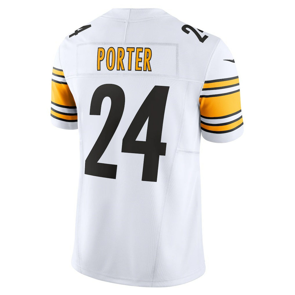 Joey Porter Jr. Pittsburgh Steelers Vapor F.U.S.E. Limited Jersey White - Nike