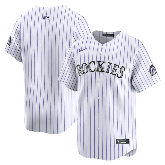 Colorado Rockies Nike Home Limited Player Jersey - White | MLB Jerseys
