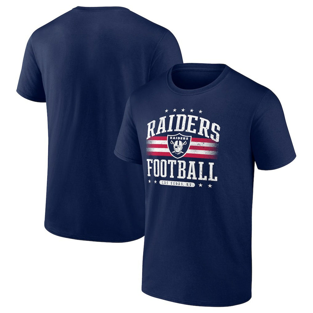 Las Vegas Raiders Americana T-Shirt Navy - Fanatics