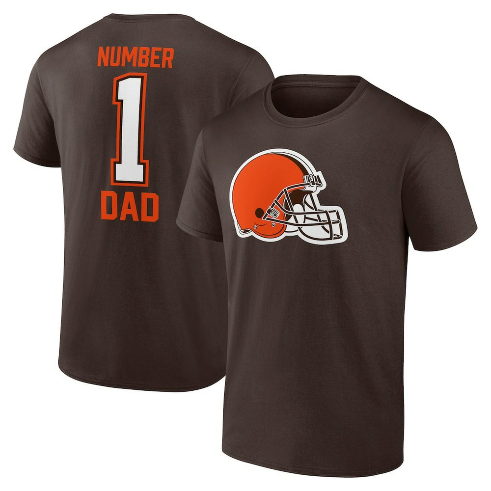 Cleveland Browns Father's Day T-Shirt Brown - Fanatics