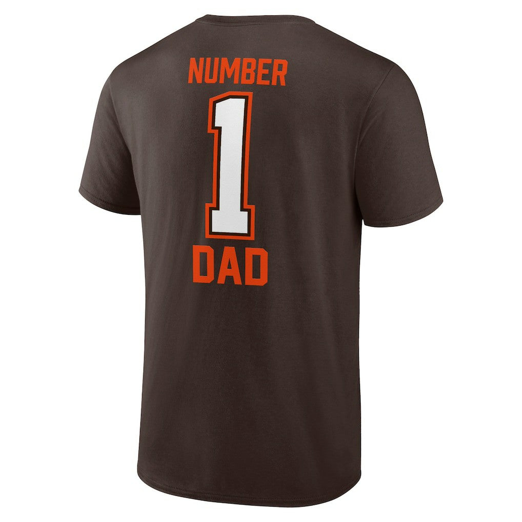Cleveland Browns Father's Day T-Shirt Brown - Fanatics
