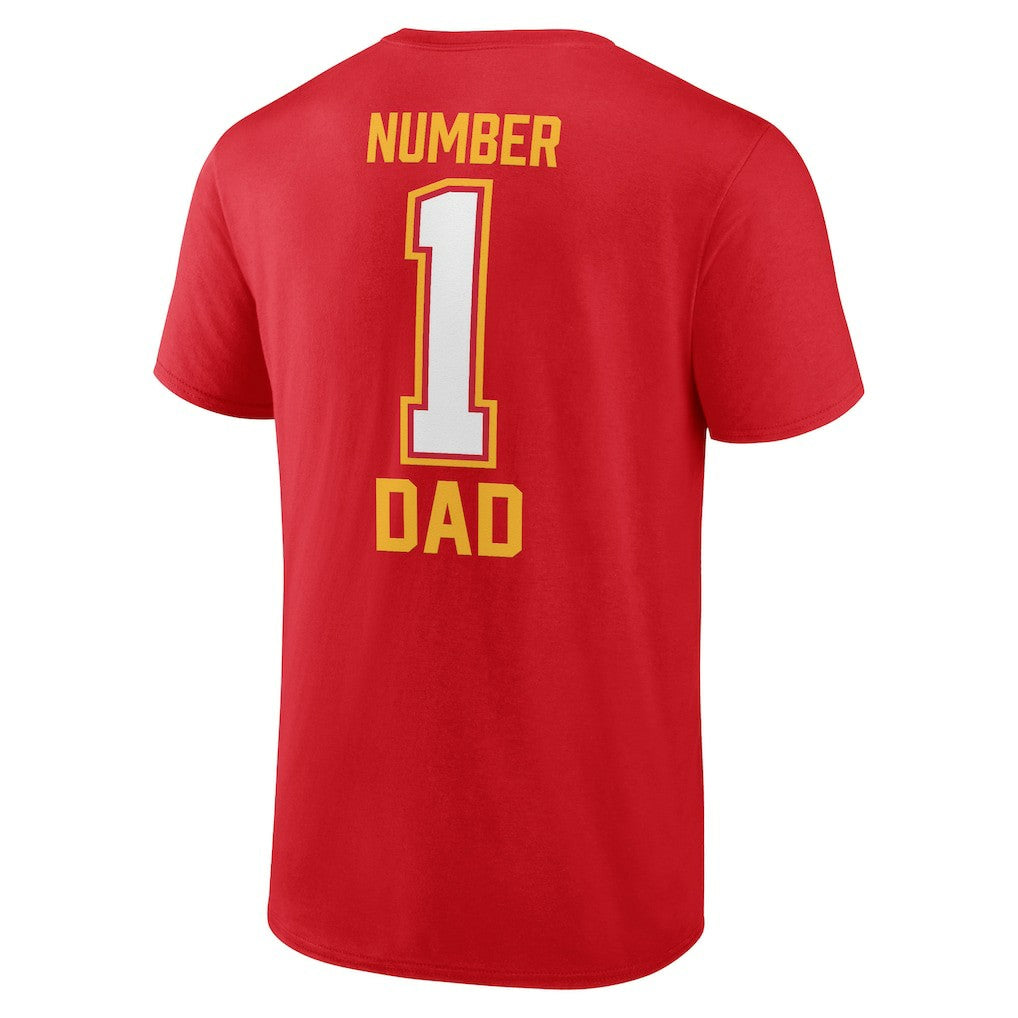 Kansas City Chiefs Father's Day T-Shirt Red - Fanatics