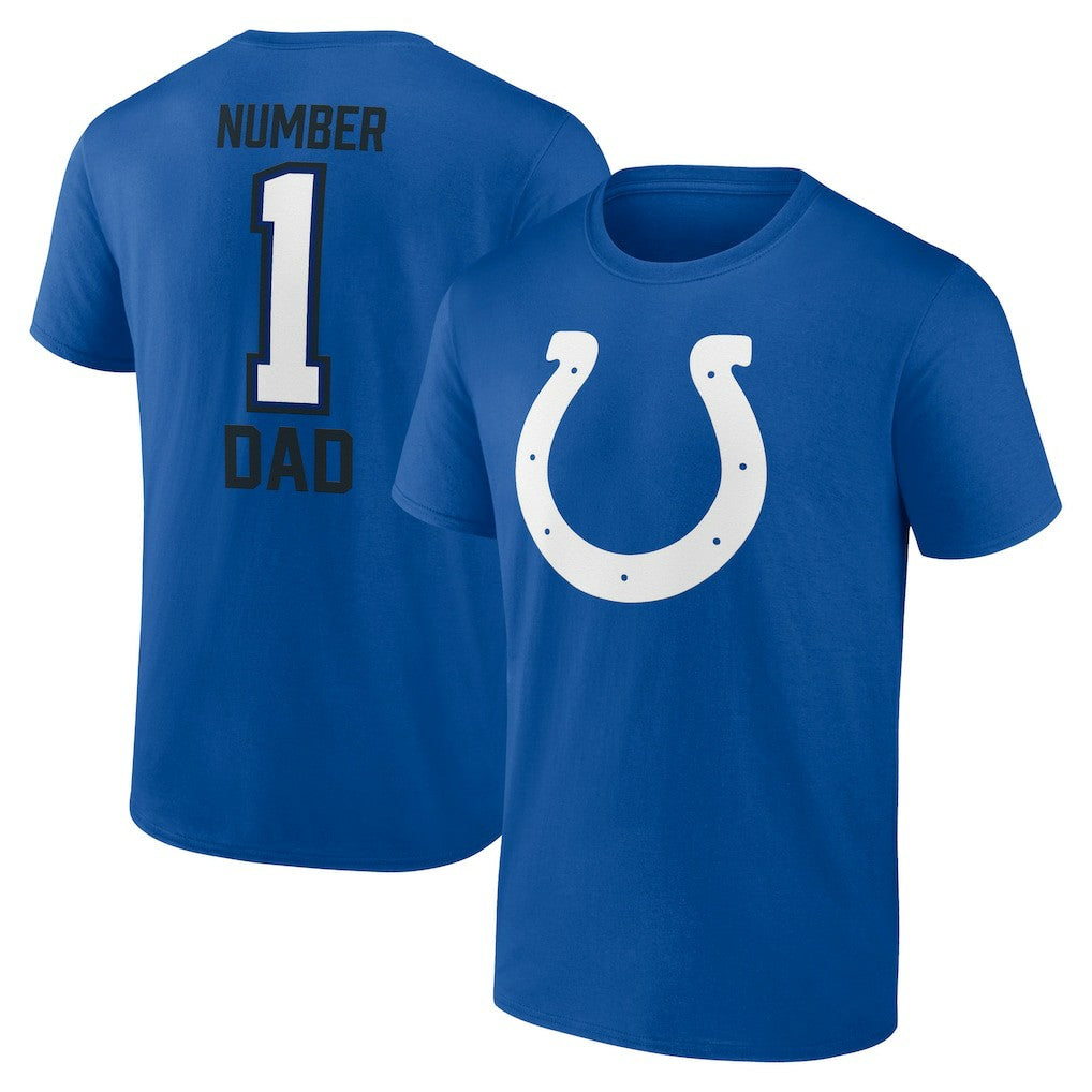 Indianapolis Colts Father's Day T-Shirt Royal - Fanatics