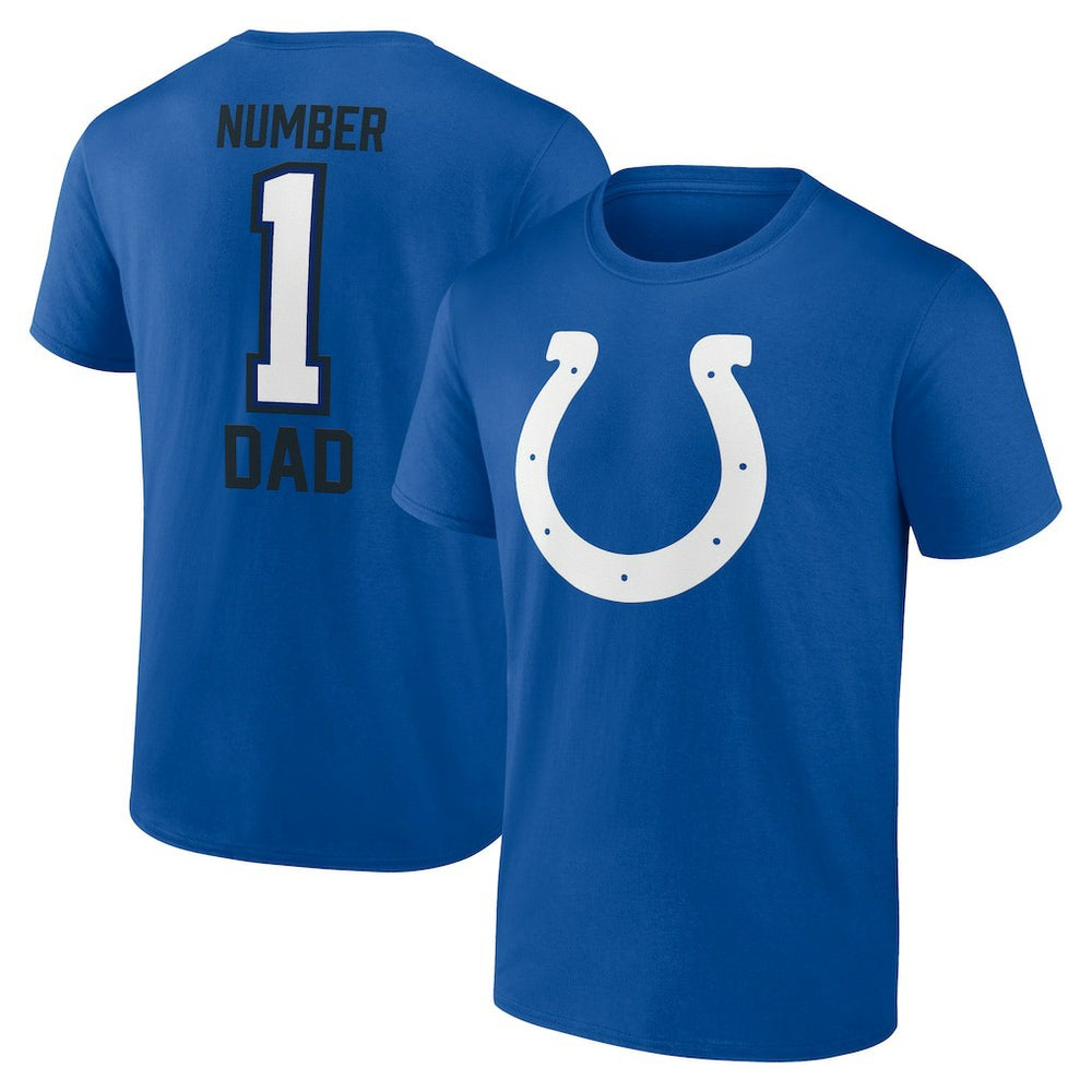 Indianapolis Colts Father's Day T-Shirt Royal - Fanatics