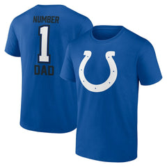 Indianapolis Colts Father's Day T-Shirt Royal - Fanatics