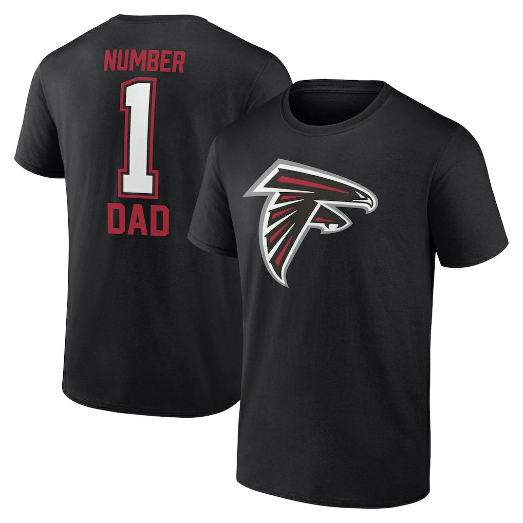 Atlanta Falcons Father's Day T-Shirt Black - Fanatics