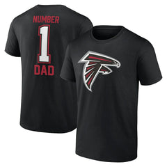 Atlanta Falcons Father's Day T-Shirt Black - Fanatics