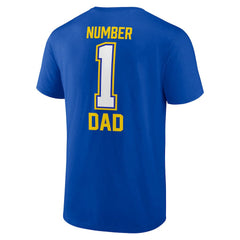 Los Angeles Rams Father's Day T-Shirt Royal - Fanatics