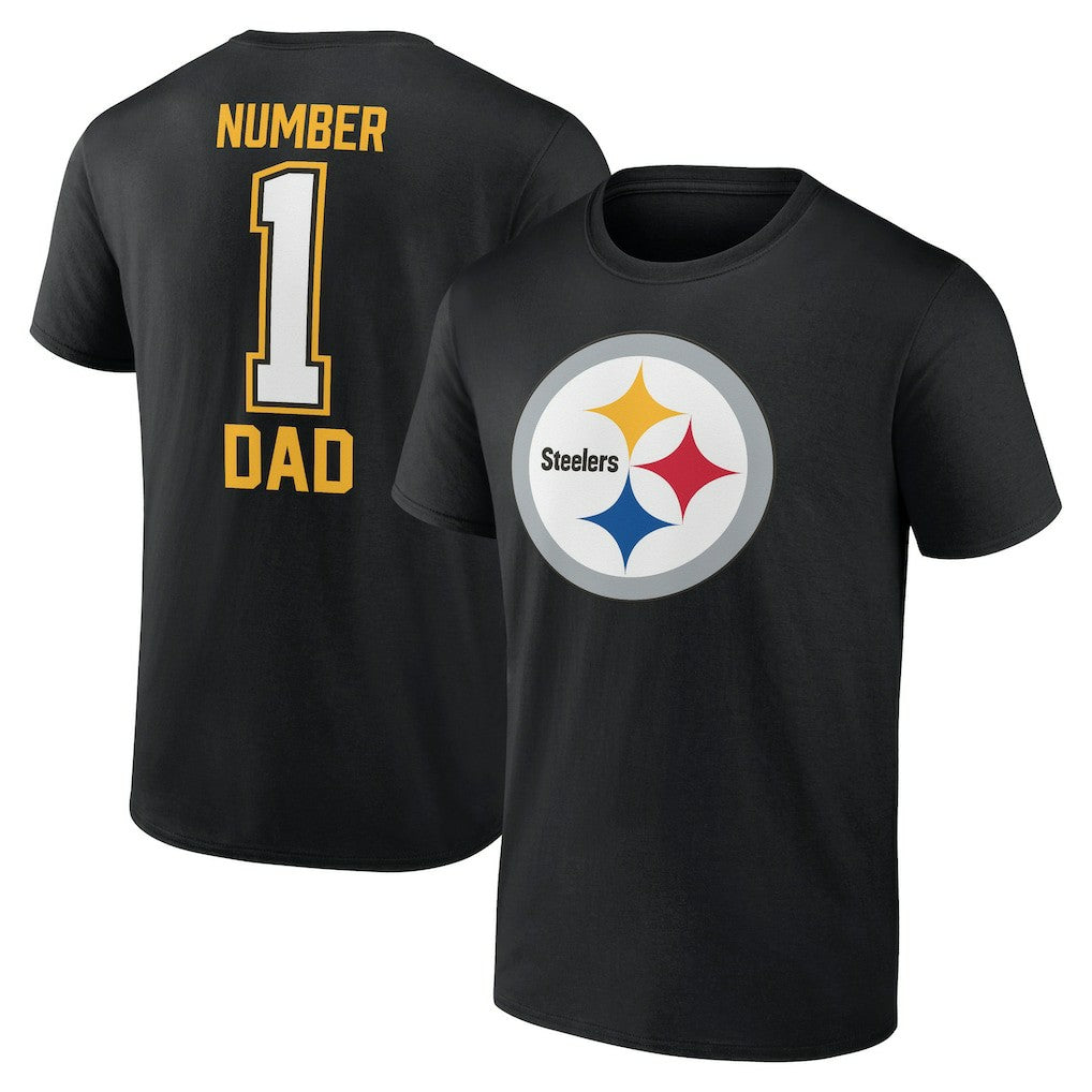 Pittsburgh Steelers Father's Day T-Shirt Black - Fanatics