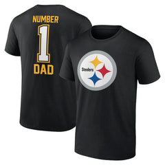 Pittsburgh Steelers Father's Day T-Shirt Black - Fanatics