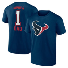 Houston Texans Father's Day T-Shirt Navy - Fanatics
