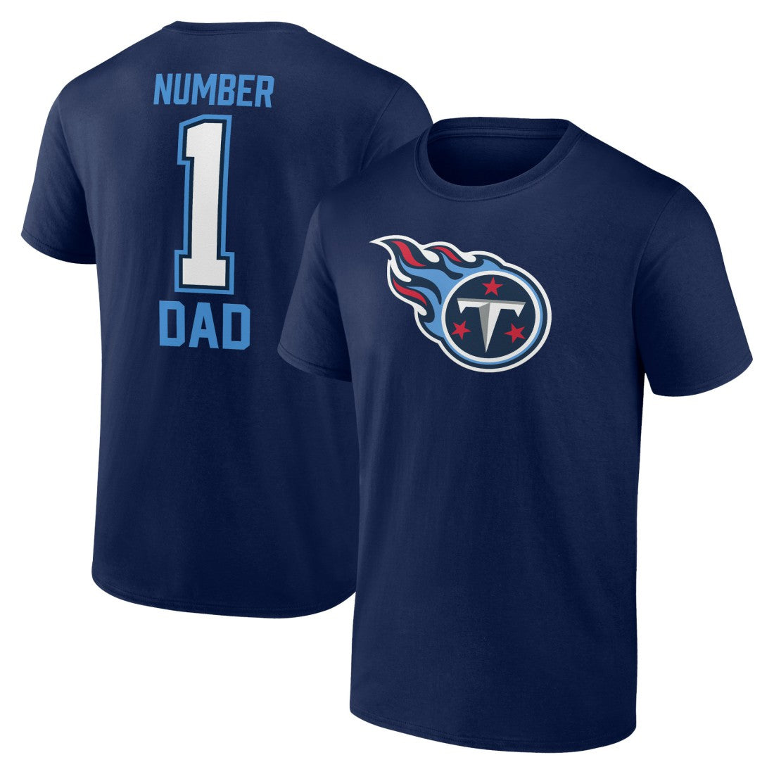 Tennessee Titans Father's Day T-Shirt Navy - Fanatics