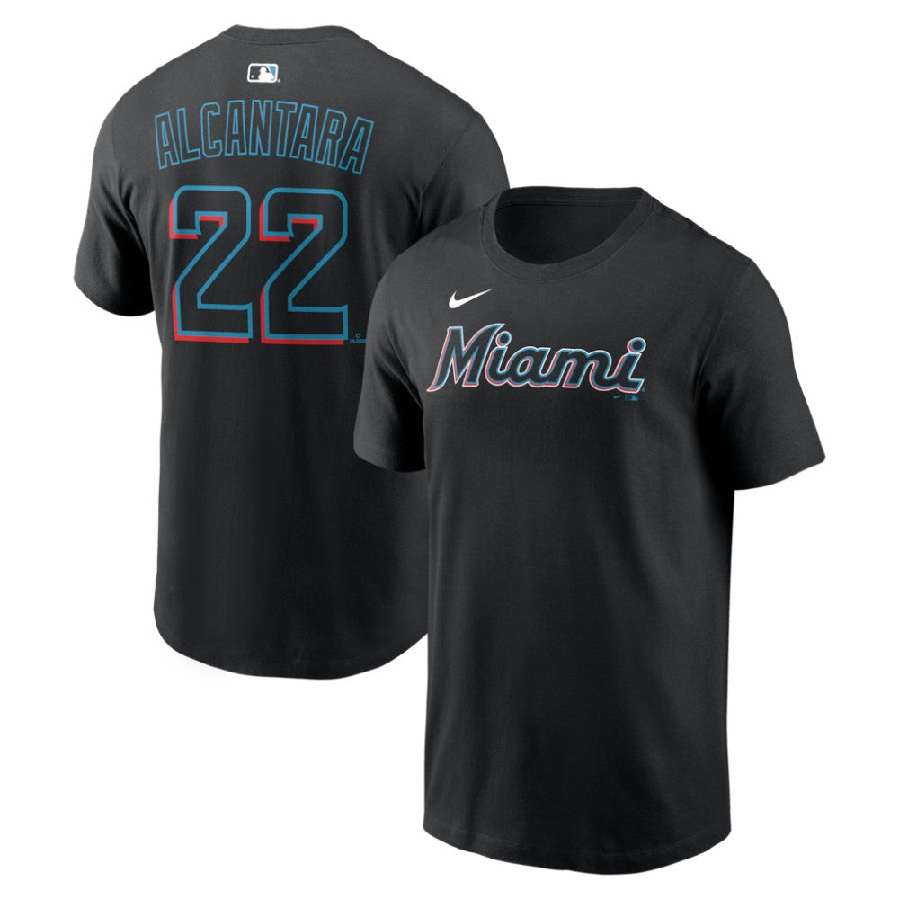 Sandy Alcantara Miami Marlins Nike Home Name & Number T-Shirt for sale