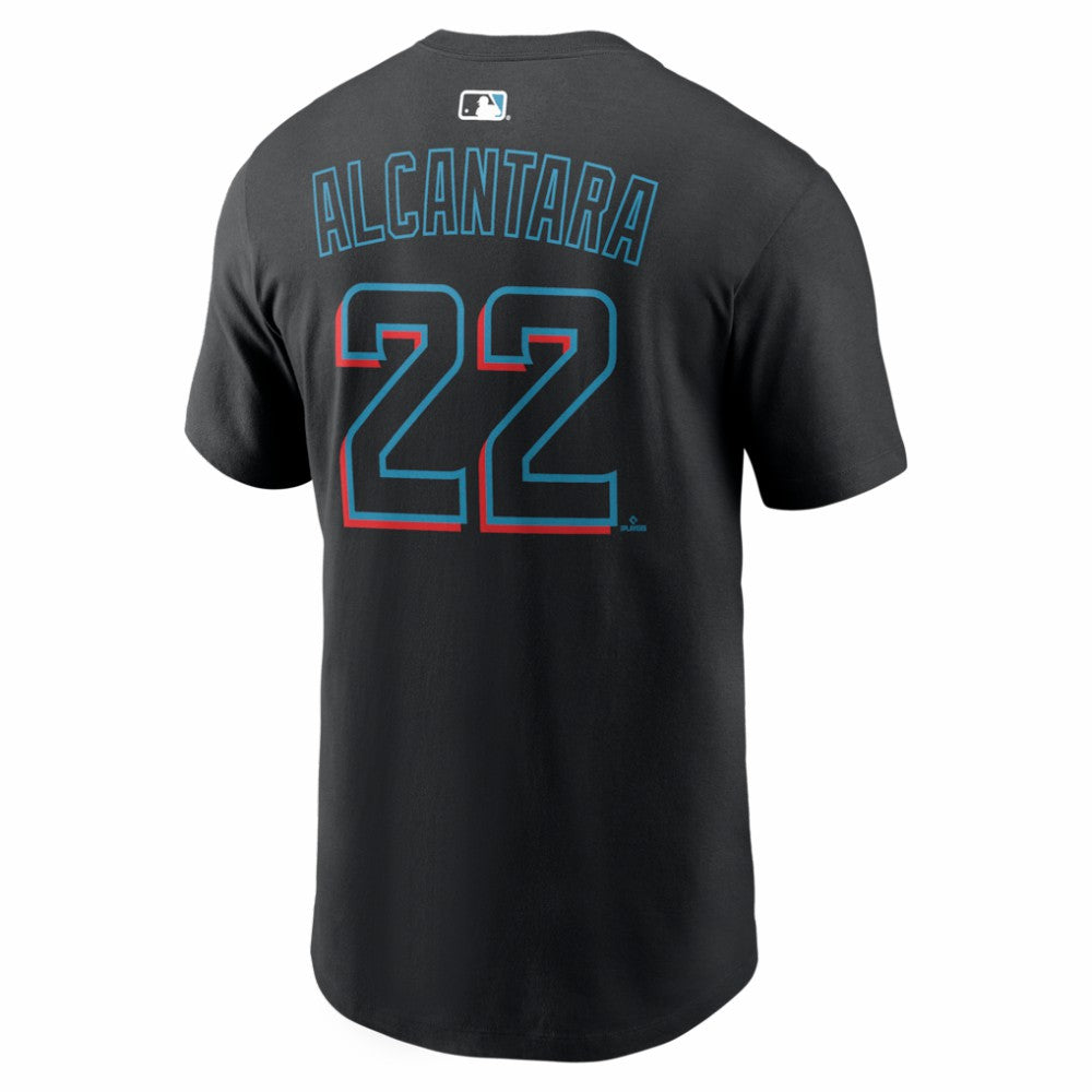 Sandy Alcantara Miami Marlins Nike Home Name & Number T-Shirt for sale