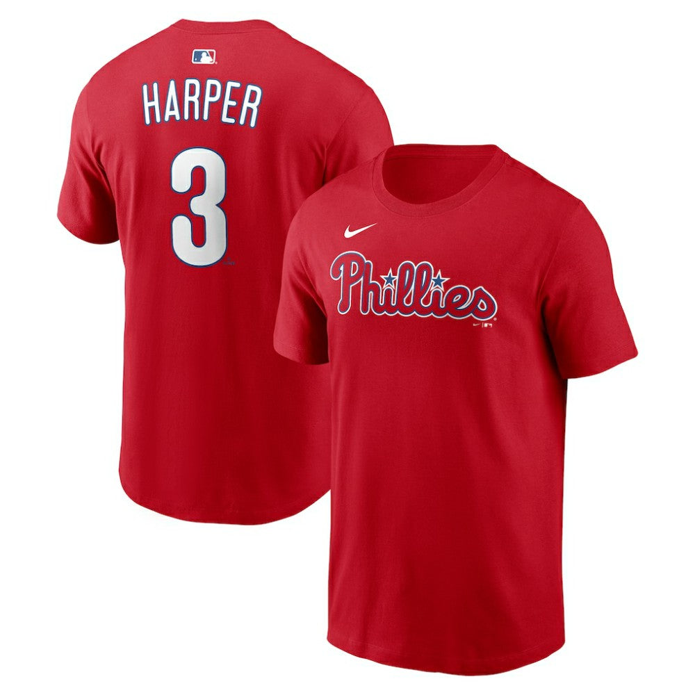 Bryce Harper Philadelphia Phillies Nike  Name & Number T-Shirt Sale