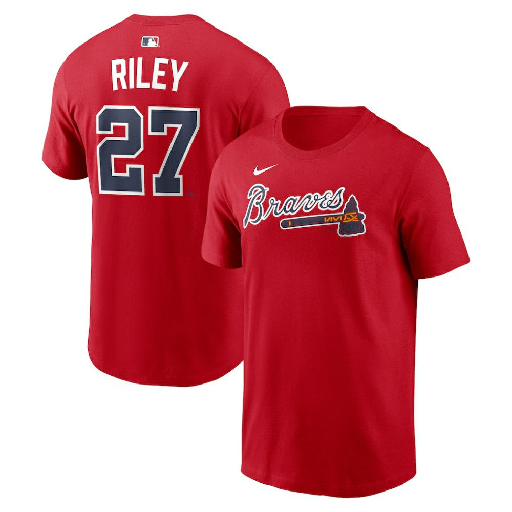 Austin Riley Atlanta Braves Nike Home Name & Number T-Shirt Online