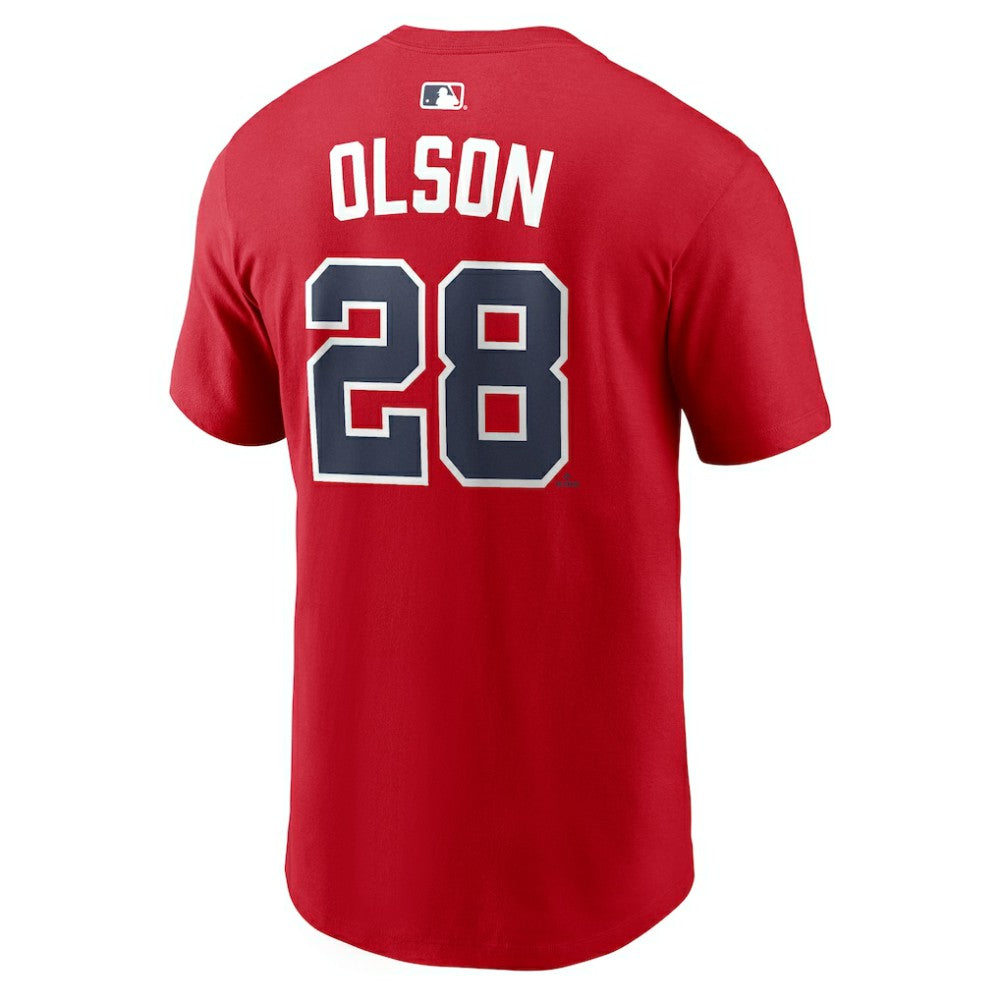 Matt Olson Atlanta Braves Nike Home Name & Number T-Shirt Lifestyle