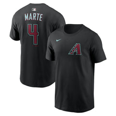 Ketel Marte Arizona Diamondbacks Nike Name & Number T-Shirt for sale