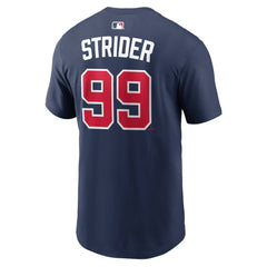 Spencer Strider Atlanta Braves Nike Name & Number T-Shirt Near Me