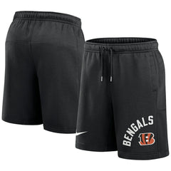 Cincinnati Bengals Arched Kicker Shorts Black - Nike