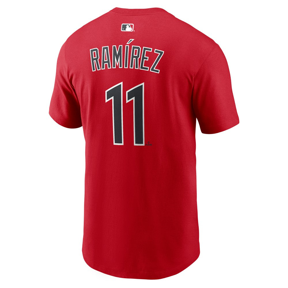 José Ramírez Cleveland Guardians Nike Name & Number T-Shirt Clearance