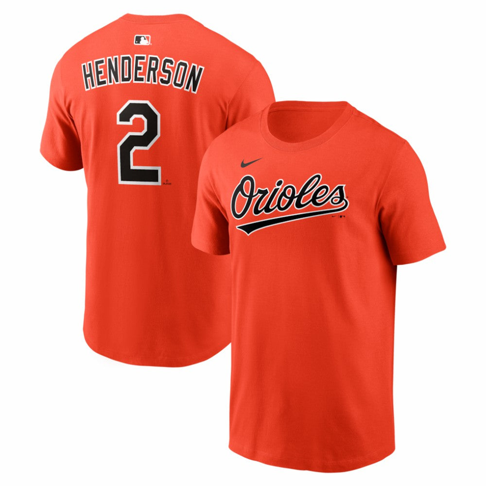 Gunnar Henderson Baltimore Orioles Nike  Name & Number T-Shirt Clearance