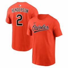 Gunnar Henderson Baltimore Orioles Nike  Name & Number T-Shirt Clearance