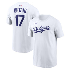 Shohei Ohtani Los Angeles Dodgers Nike Name & Number T-Shirt Sale