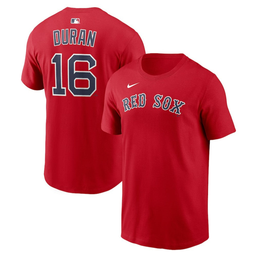 Jarren Duran Boston Red Sox Nike Name & Number T-Shirt Lifestyle