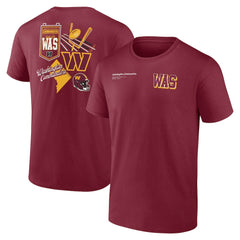 Washington Commanders Split Zone T-Shirt Burgundy - Fanatics