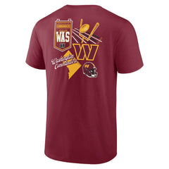 Washington Commanders Split Zone T-Shirt Burgundy - Fanatics