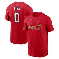 Masyn Winn St. Louis Cardinals Nike Home Name & Number T-Shirt On Sale