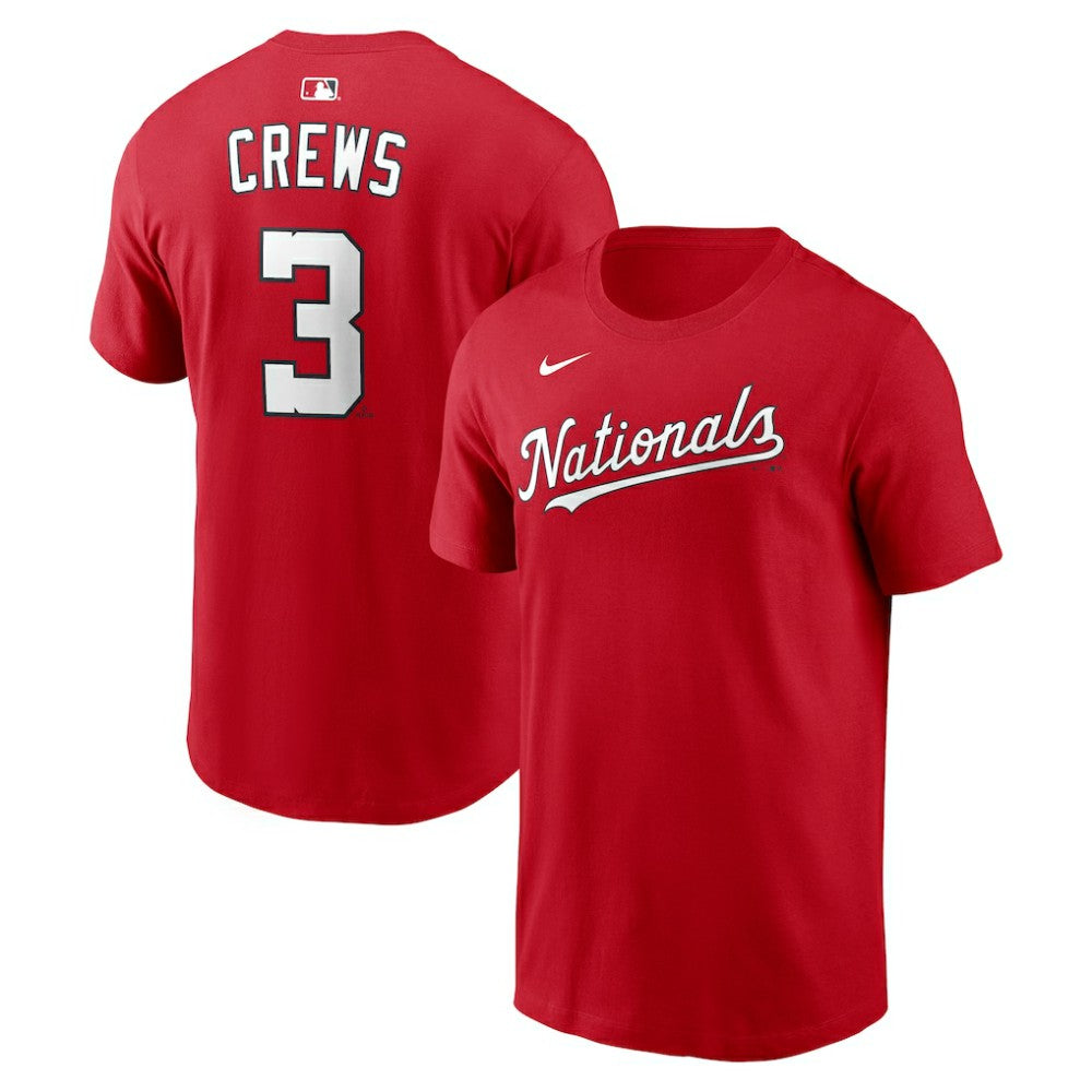 Dylan Crews Washington Nationals Nike Home Name & Number T-Shirt Near Me