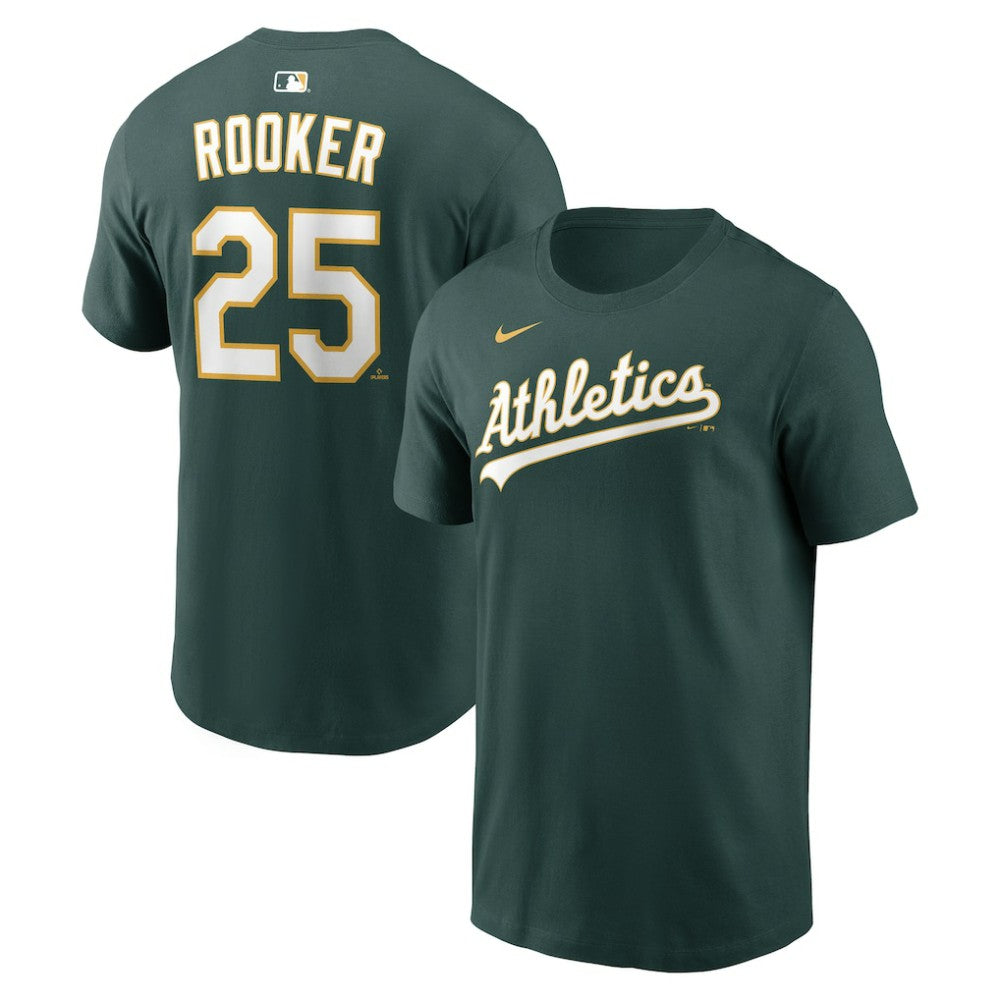 Brent Rooker Athletics Nike Home Name & Number T-Shirt Sale