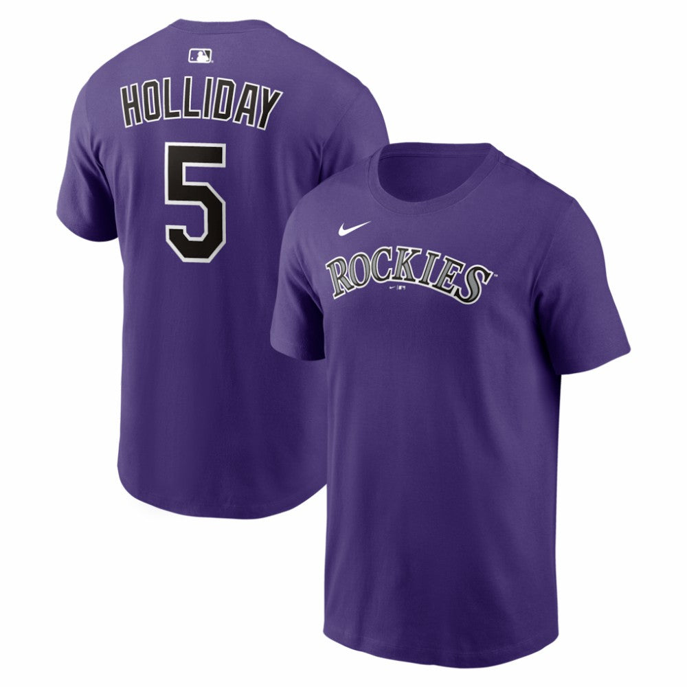 Matt Holliday Colorado Rockies Nike Cooperstown Collection Name & Number T-Shirt On Sale