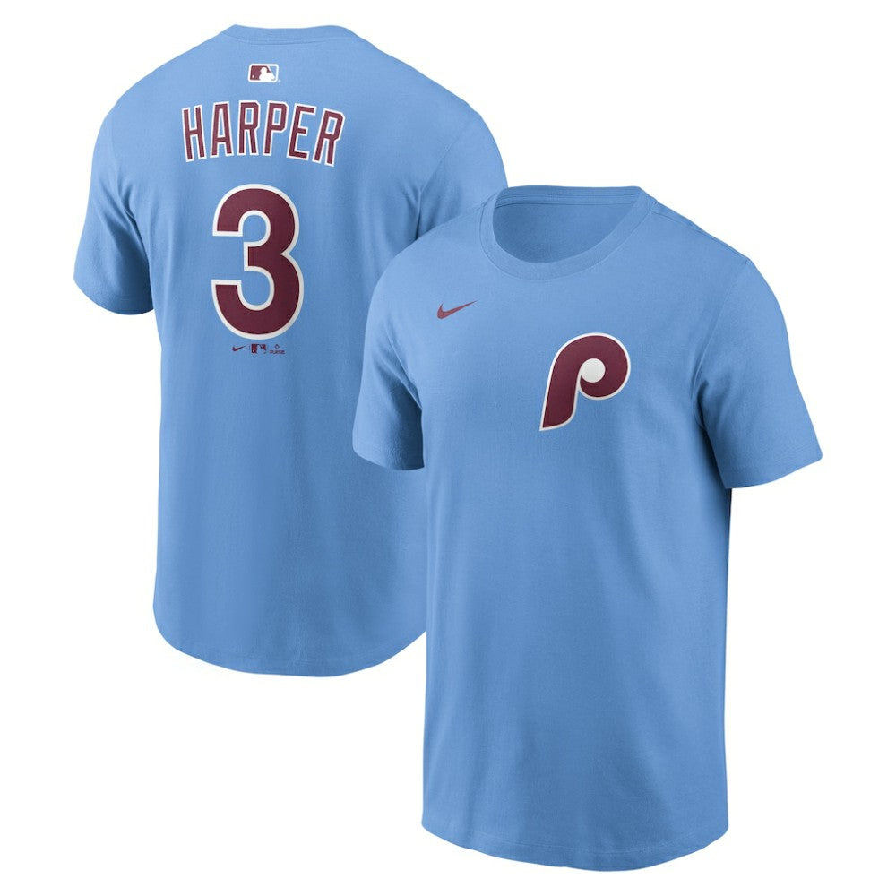 Bryce Harper Philadelphia Phillies Nike Name & Number T-Shirt for sale